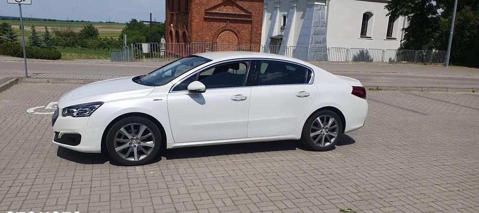 Peugeot 508 cena 52000 przebieg: 116850, rok produkcji 2015 z Chełm małe 742